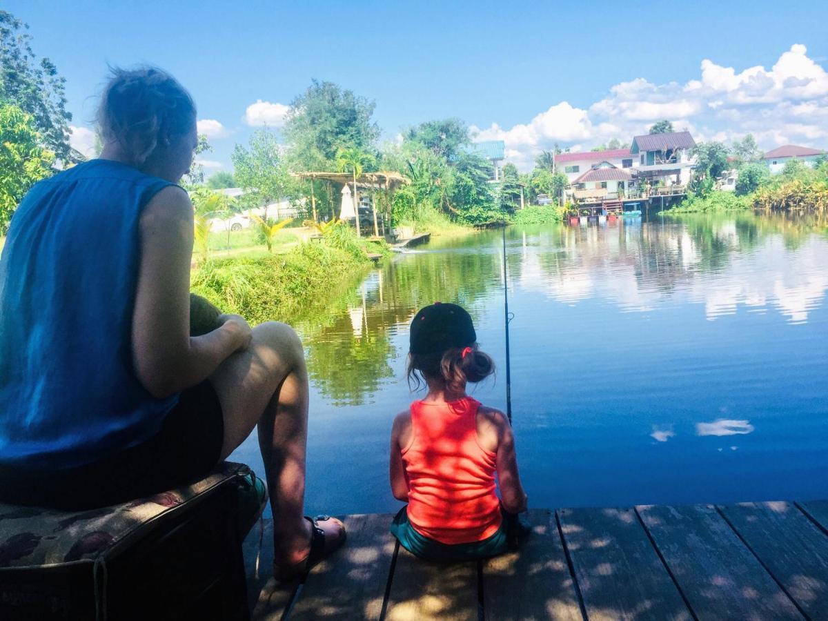 Hotel Llamados Fishing Lake San Kamphaeng Exterior foto